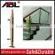 Aisi frameless glass balustrade staircases openning well frameless glass handrails