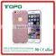 Dull polish Luxury rhinestone bling diamond twinkle Mobile Phone Case for iphone 6 6s plus