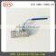 Stainless steel 1PC High quality ball valve