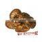 Blonde braids hair accessories, wigs hair flower, synthetic hair pieces for updo bride