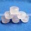 AAA Rose Color Quartz Smooth Handmade Big Hole Tyre Beads