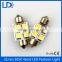 car top light led reading light dc 12v super bright led bulb 5050led