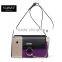 European style shoulder bag women crossbody sling bag genuine leather with long strip
