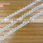 100% polyester 1cm width water soulble lace trimming