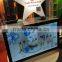 EKAA 65inch advertising trasparent showcase lcd touch transparent touch screen lcd display