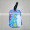Custom soft pvc luggage tag