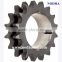 Type A sprocket platewheel, taper bore sprocket, double and three row sprockets/20B-3