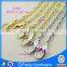 C-040 gold neck chain designs different style shape