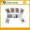 paper customized casino poker card playing cards