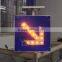 New products arrow signal solar powered traffic warning road safety led traffic sign