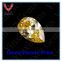 Loose 10x8mm CZ for Fashion Jewelry/Golden Yellow CZ Beads