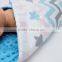 Children favorite autumn use soft wrap printed washable nursery quilt