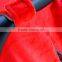 New design sartorial double piled soft red and grey minky car seat cover
