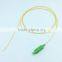 high quality SC APC SM 0.9mm fiber optic pigtail from factory