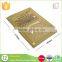GuangDong unique hot stamping large size elegant special paper christmas card