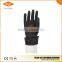 black industrial rubber latex work gloves with CE ISO approved