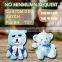 Christmas or valentine gift lover teddy bear plush toy with heart(CE/EN71)