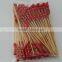 Natural color food decorative skewers picks