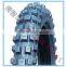 Cross-country tread pattern pneumatic rubber motorcycle tyre