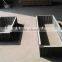 vertical spread metal raised garden bed
