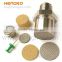 Microrns Sintered Nickel Titanium Brass Bronze Stainless Steel Metal Porous Filters