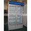 Upright Glass Door dc refrigerator/stainless steel refrigerator