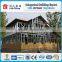 High quality beautiful luxury prefab garden studio/steel structure labor prefab villa