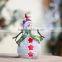 Christmas snowman led lights figurine table decoration