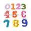 digital wooden educational fridge magnets for kids toys