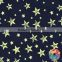 Wholesale Newest 100% Cotton Fabric Printed Star Cotton Fabric Cotton Jersey Flower Fabric