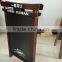Solid wood double-sided blackboard