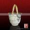 Special design excellent quality handmade ceramic fruit basket for home usage
