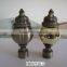 good plating curtain rod with ball finals