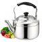 5L Stainless Steel Gas Whistling Brew Water Kettle