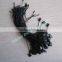Hanging 18CM Permanent Black Hang Tag Nylon String