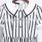 Cute Senior Strip Dress For Girls School Uniform Sample