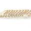 Three Tone Plated 3MM Diamond Cut Bangles