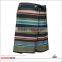 Men's Colorful Stripes Shorts Full Sublimation Four Way Stretch Boardshorts