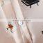women fashion summer pink navy blue cat embroidery saree blouse