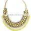 Zm33249a Latest Vintage Bohemian Jewelry Accessory Wholesale China Gold Plated Choker Necklace