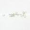 Suit stationery customizable metal flat shape thumbtack metal office clip