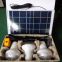 Camping Solar Lighting Lamp System with Remote Controller Mobile Charge Function