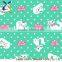 100% plain kids style printed poly/cotton fabric from china
