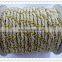 Durable antique colorful nylon braided cord with loop
