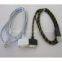 Fabric braided 30 pin usb cable for ipad