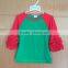 top selling christmas trees embroidery cotton girls wholesale wear