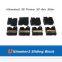 Ultimaker 2 3D Printer Parts Injection Molded XY Axis Slider UM2 Plastic Parts Sliding Parts with 4pcs Copper Sleeves
