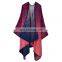 Europe and Europe Cashmere Scarf, Thickening Winter and Winter Shawls Cloak