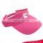 Cheap cotton sports sun visor cap for girls
