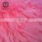 Mongolian Lamb Fur Coat Pink Wool Parka Ladies Jacken Wholesale